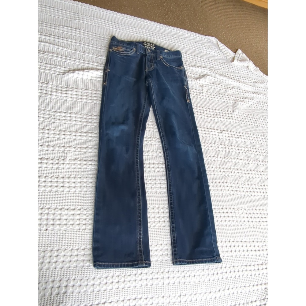 Ariat M8 Modern Slim Leg‎ Jeans Mens Sz 28 Blue 29X31